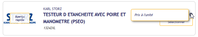 Exemple produit e-catalogue